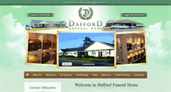 Desktop Screenshot of daffordfuneralhome.com